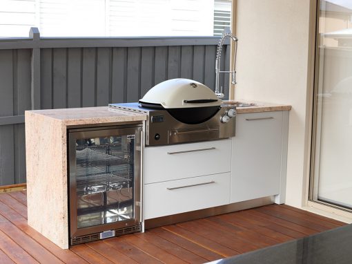 On Deck Kitchens Outdoor, Waterproof Outdoor Kitchen Cabinets Melbourne