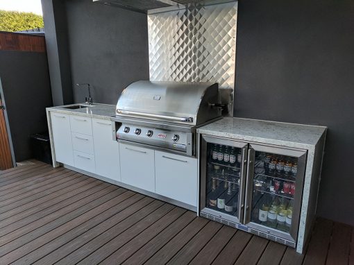 On Deck Kitchens Outdoor, Waterproof Outdoor Kitchen Cabinets Melbourne